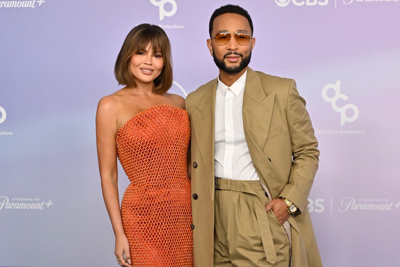Chrissy Teigen and John Legend attend the 52nd American Music Awards on May 25, 2026, in Las VegasCredit: David Becker/Getty