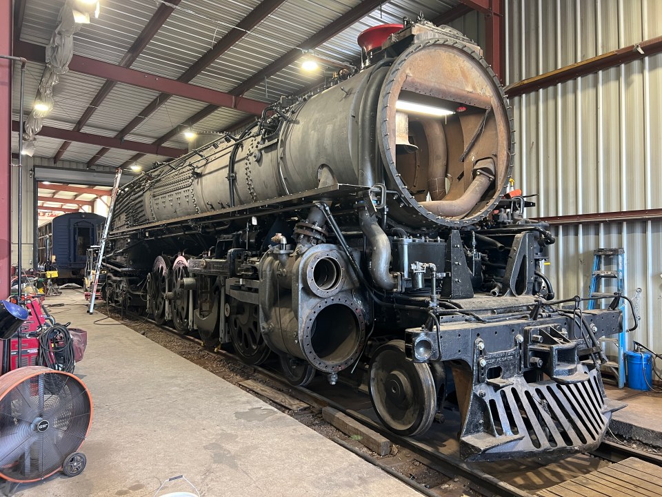Engine No. 576 Historic locomotive No. 576 to begin steam testing - AOL