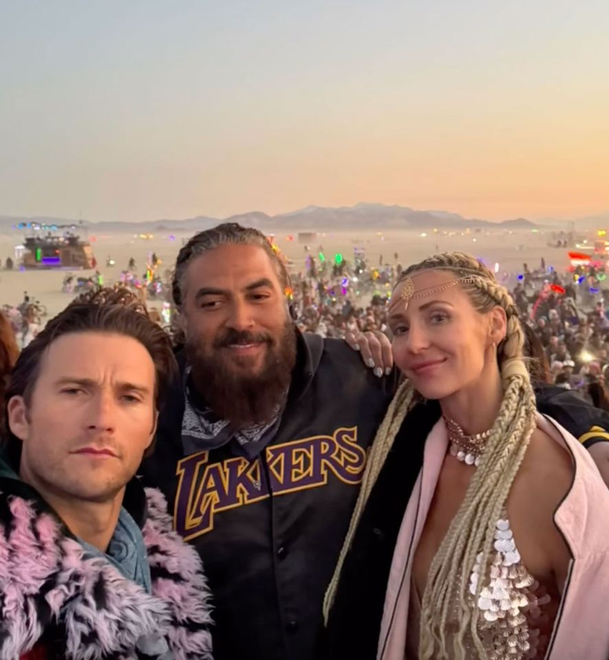 Scott Eastwood no Burning ManCrédito: Scott Eastwood/Instagram