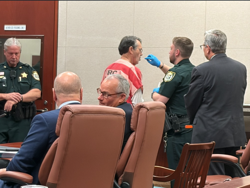 George Frank Bollis Jr., 78, of the 1800 block of 10th Place, in Vero Beach, was sentenced to life in prison during a hearing at the Indian River County Courthouse on July 9, 2026 for convictions at trial related to sexually molesting two girls.