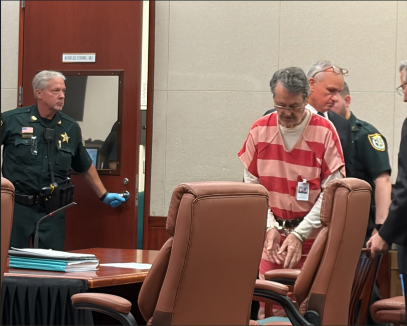George Frank Bollis Jr., 78, of the 1800 block of 10th Place, in Vero Beach, was sentenced to life in prison during a hearing at the Indian River County Courthouse on July 9, 2026 for trial convictions related to sexually molesting two girls.