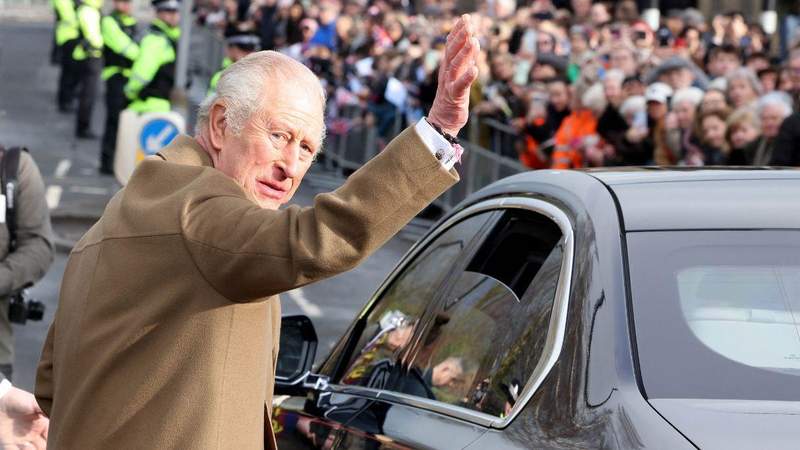 King Charles faced heavy criticism from fans for leaving the wedding early.MEGA