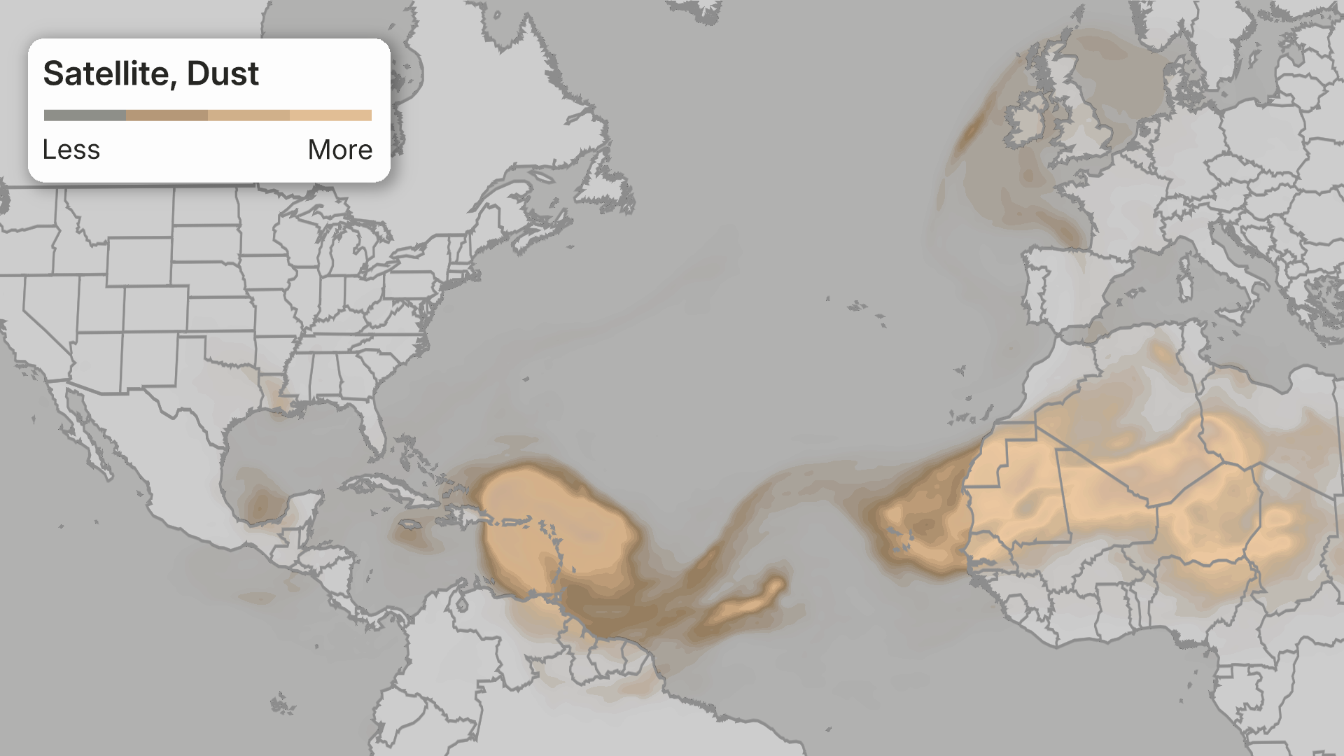 Azol Dust A massive plume of dust from the Sahara Desert is coming to the US - AOL