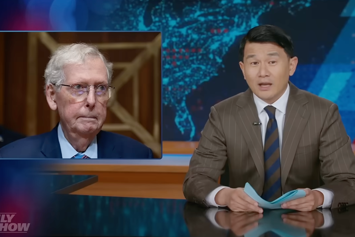 New Photo - Daily Show mocks Mitch McConnell over ‘totally legit’ phone calls with Republicans