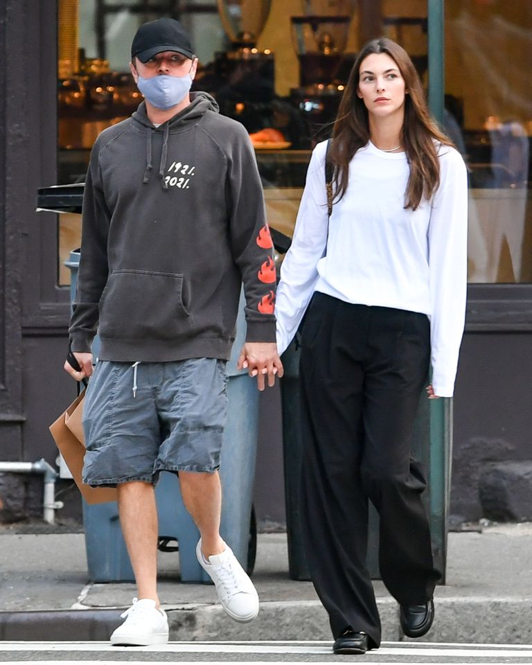 Leonardo DiCaprio and Vittoria Ceretti in New York CityCredit: TheImageDirect.com