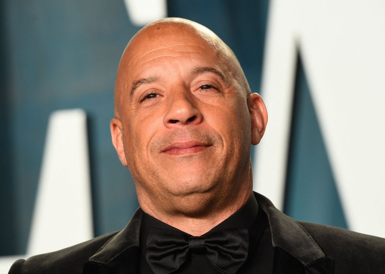 Close-up of Vin Diesel. - 
