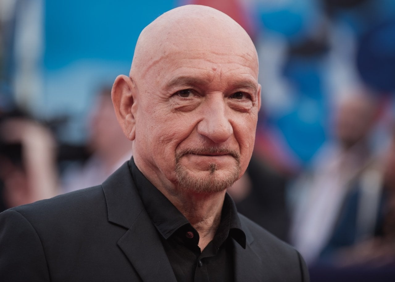 Close-up of Ben Kingsley. - 