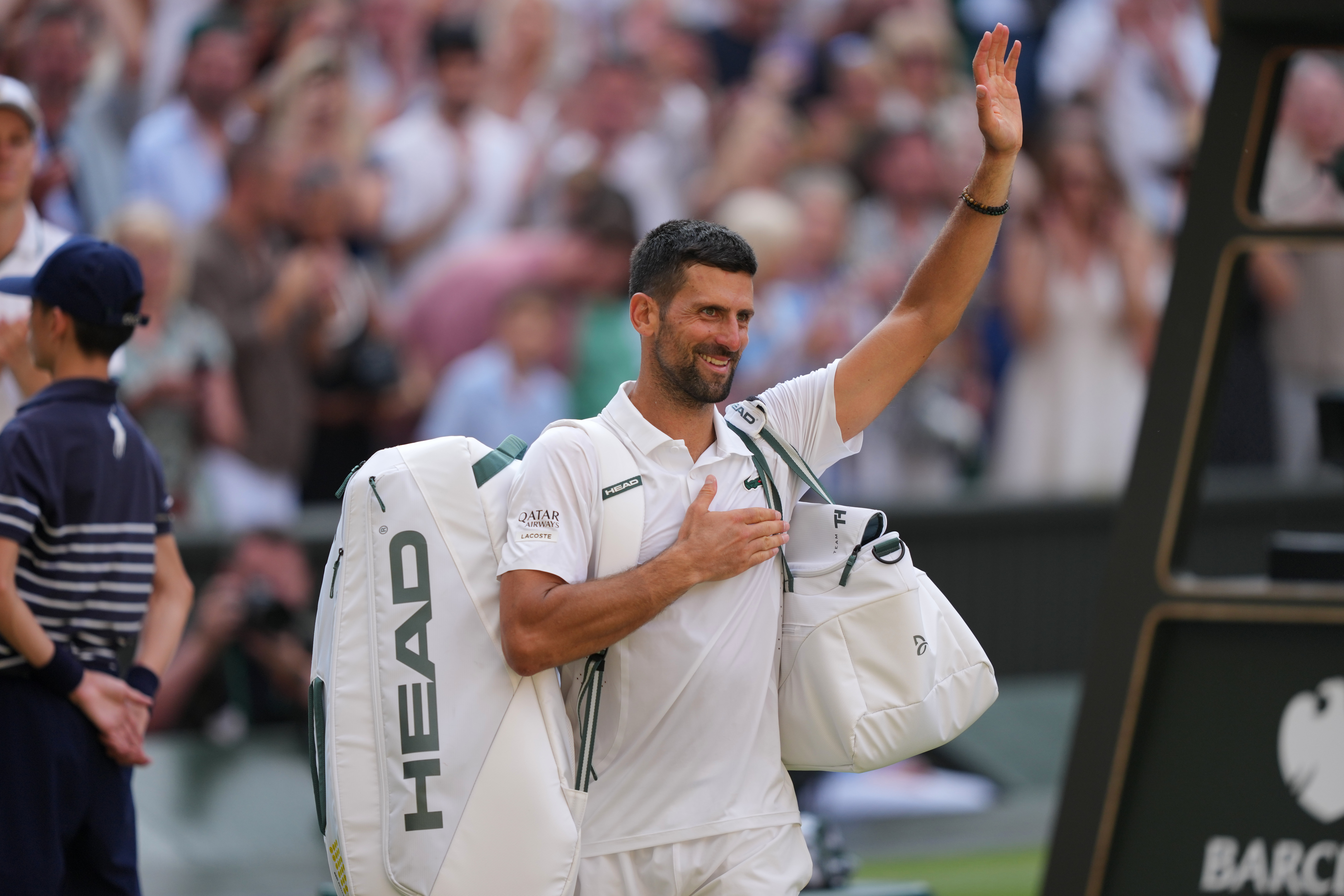 New Photo - Wimbledon defeat makes Djokovic realize he's 'blessed and cursed' by the success of his career
