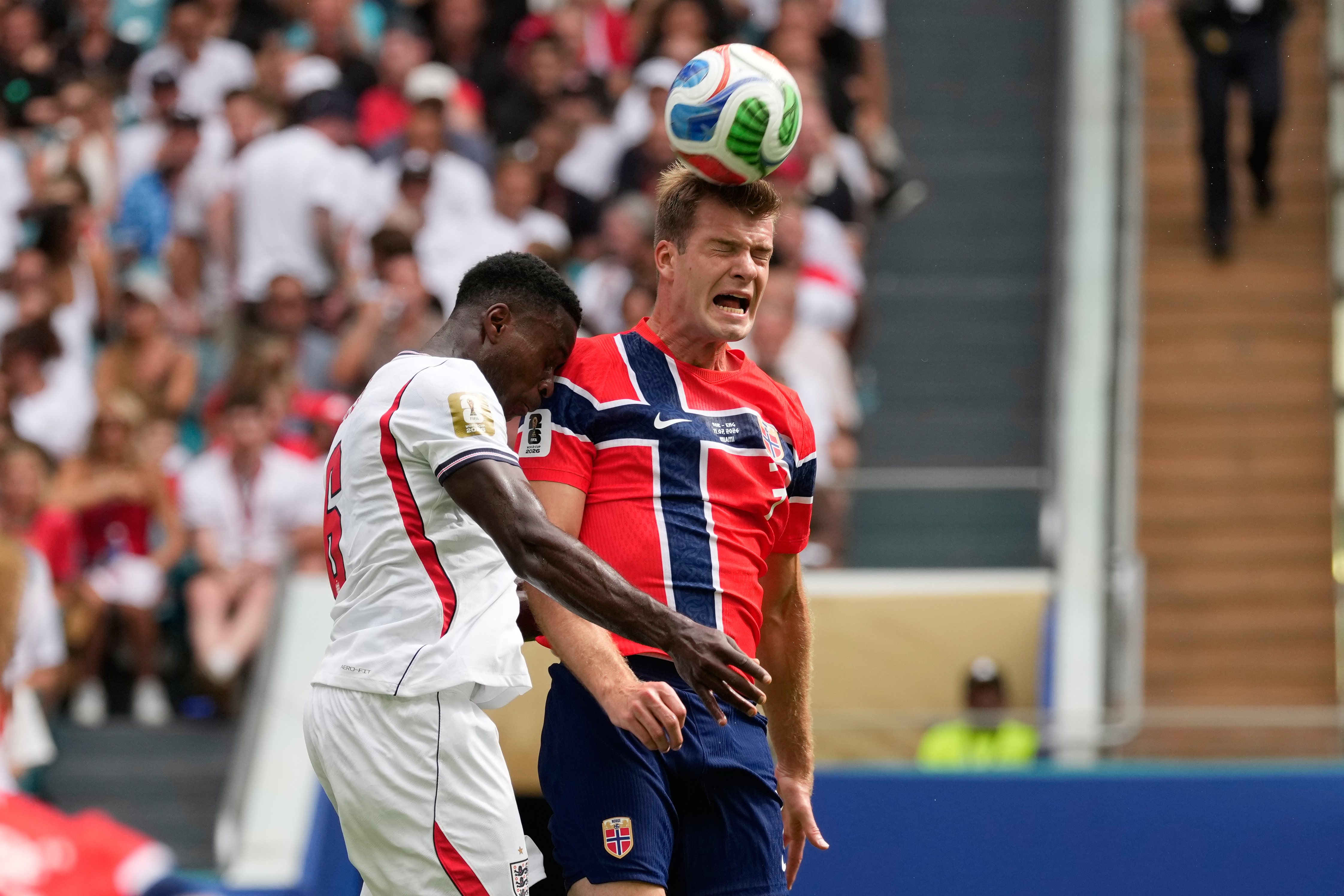 New Photo - Norway faces England and Argentina takes on Switzerland in World Cup quarterfinals, in photos