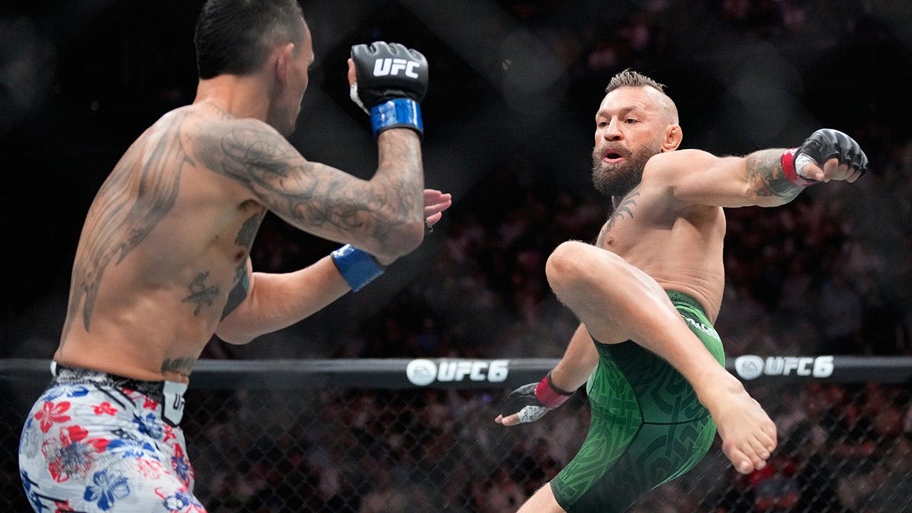 Conor McGregor's long-awaited Octagon return cut short by apparent knee ...