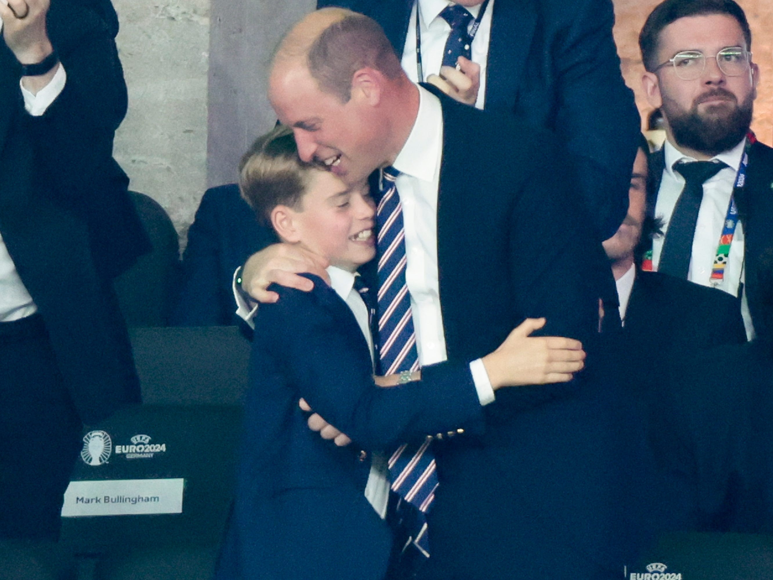 Prince William and Princess Kate share rare public kiss at recent outing - AOL
