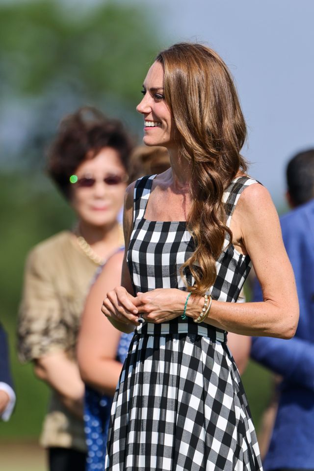 Kate Middleton debuting a new bracelet stack on July 10, 2026.Credit: Getty