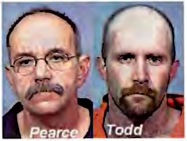 Donald Pearce, Steven Wayne Todd. Nguồn ảnh: Sở cảnh sát Modesto.