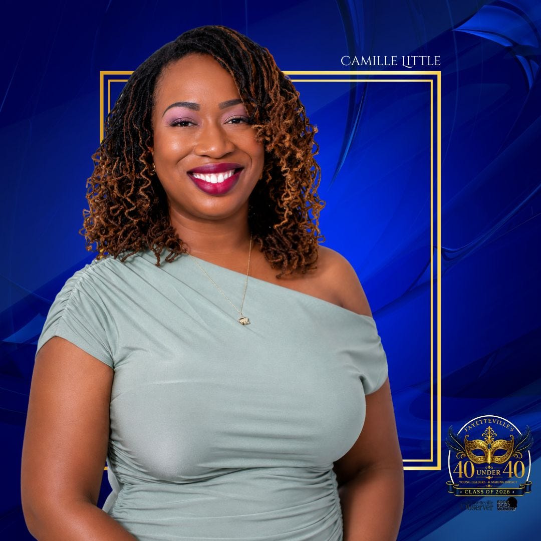 Camille Little named to Fayetteville's 40 Under 40 Class of 2026 - AOL