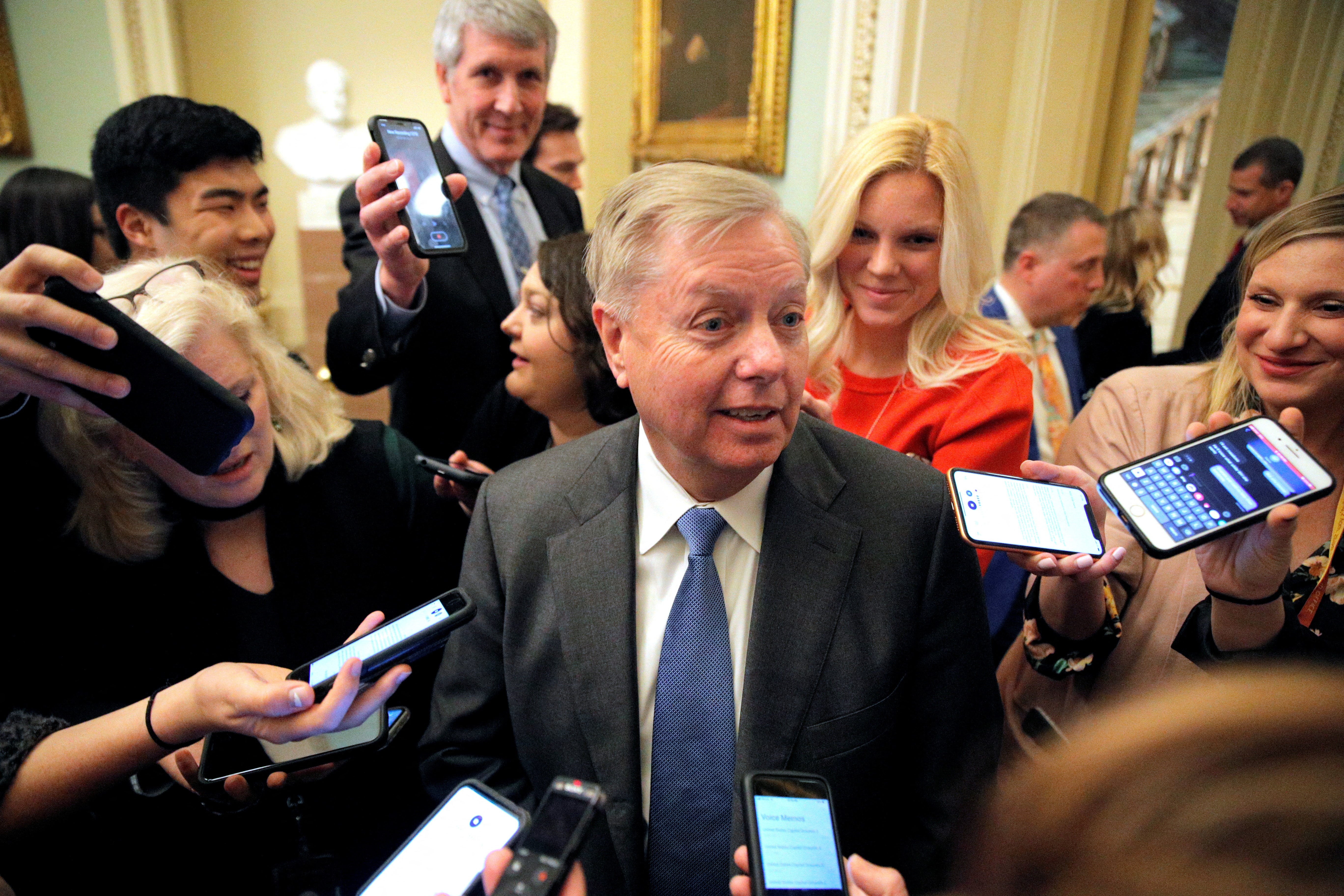 Lindsey Graham's career was marked by reversals, including on Trump - AOL