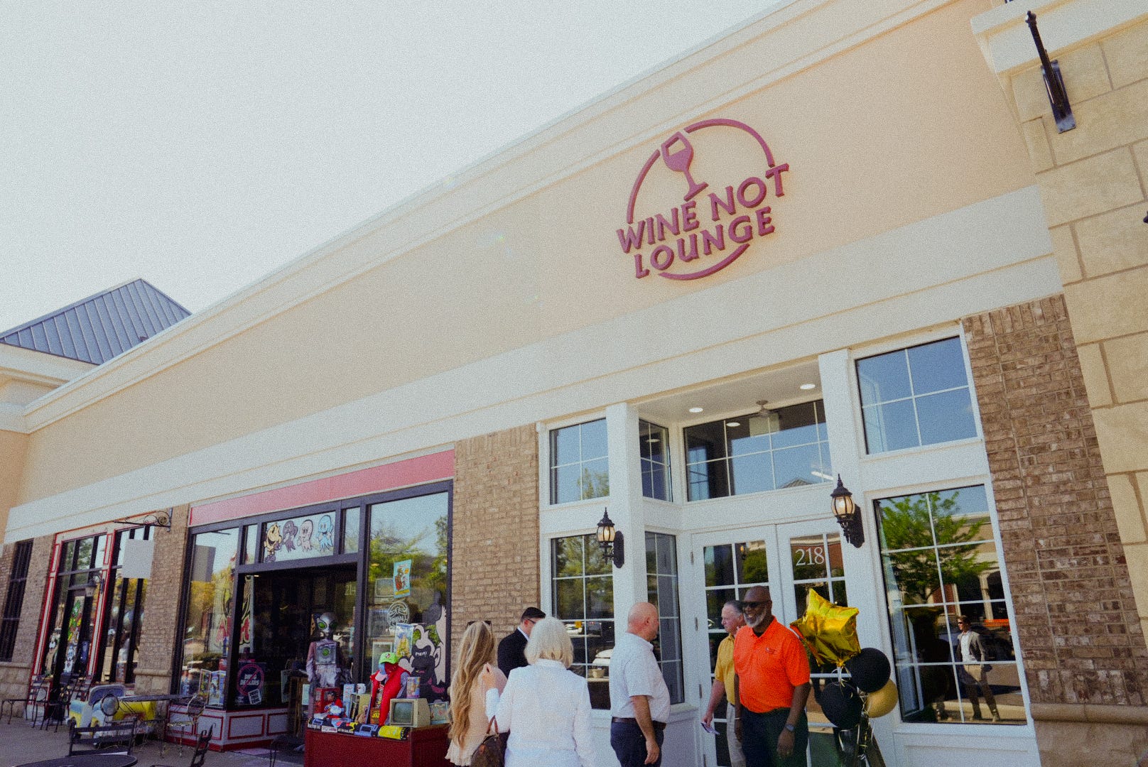 Wine Not Lounge is among the new businesses opening at Carriage Crossing in Collierville.