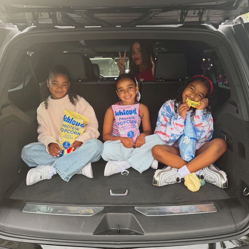 True Thompson, Dream Kardashian, Khloé Kardashian and Chicago WestCredit: Khloe Kardashian/Instagram