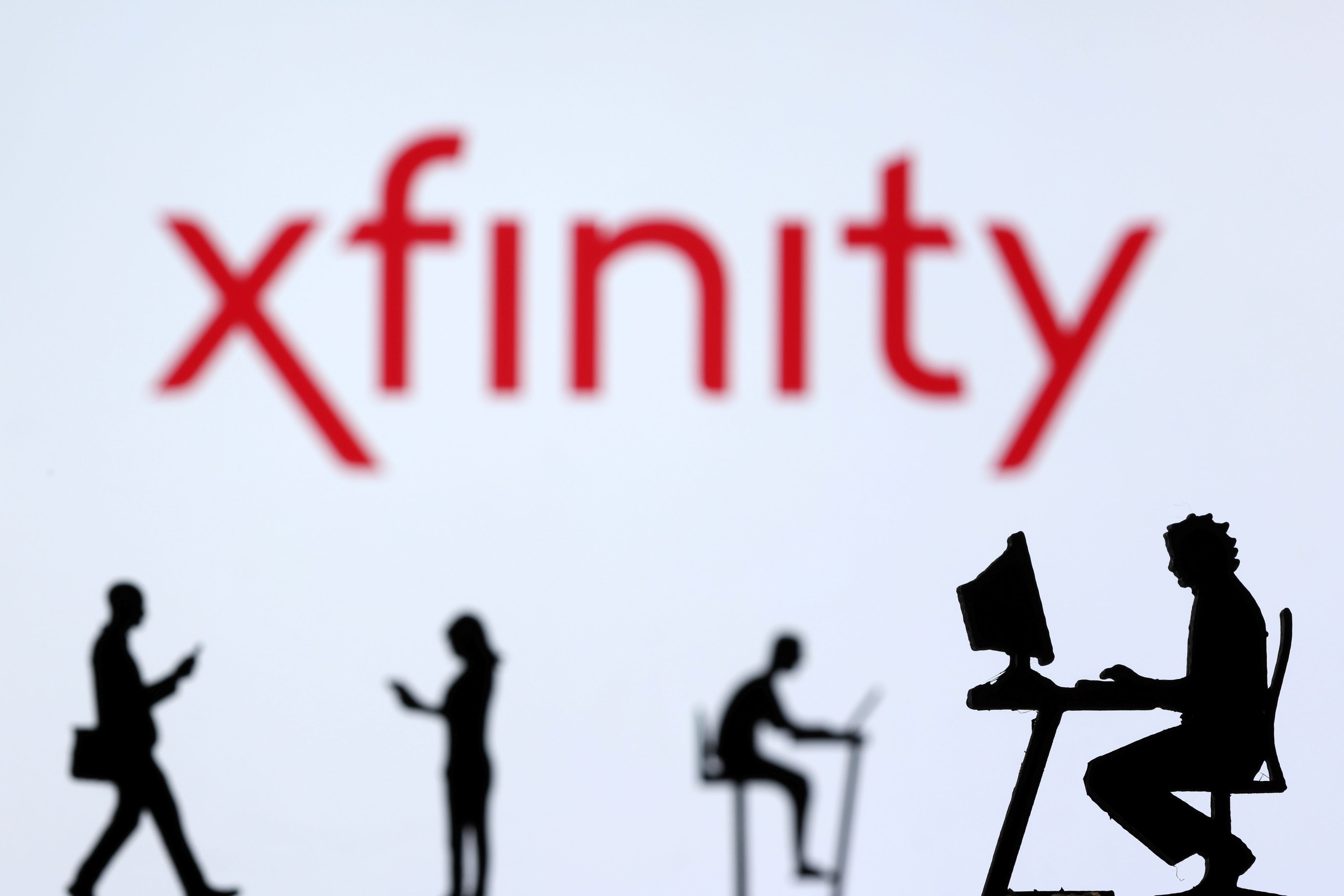 Xfinity customer reviewing information about the Comcast breach settlement