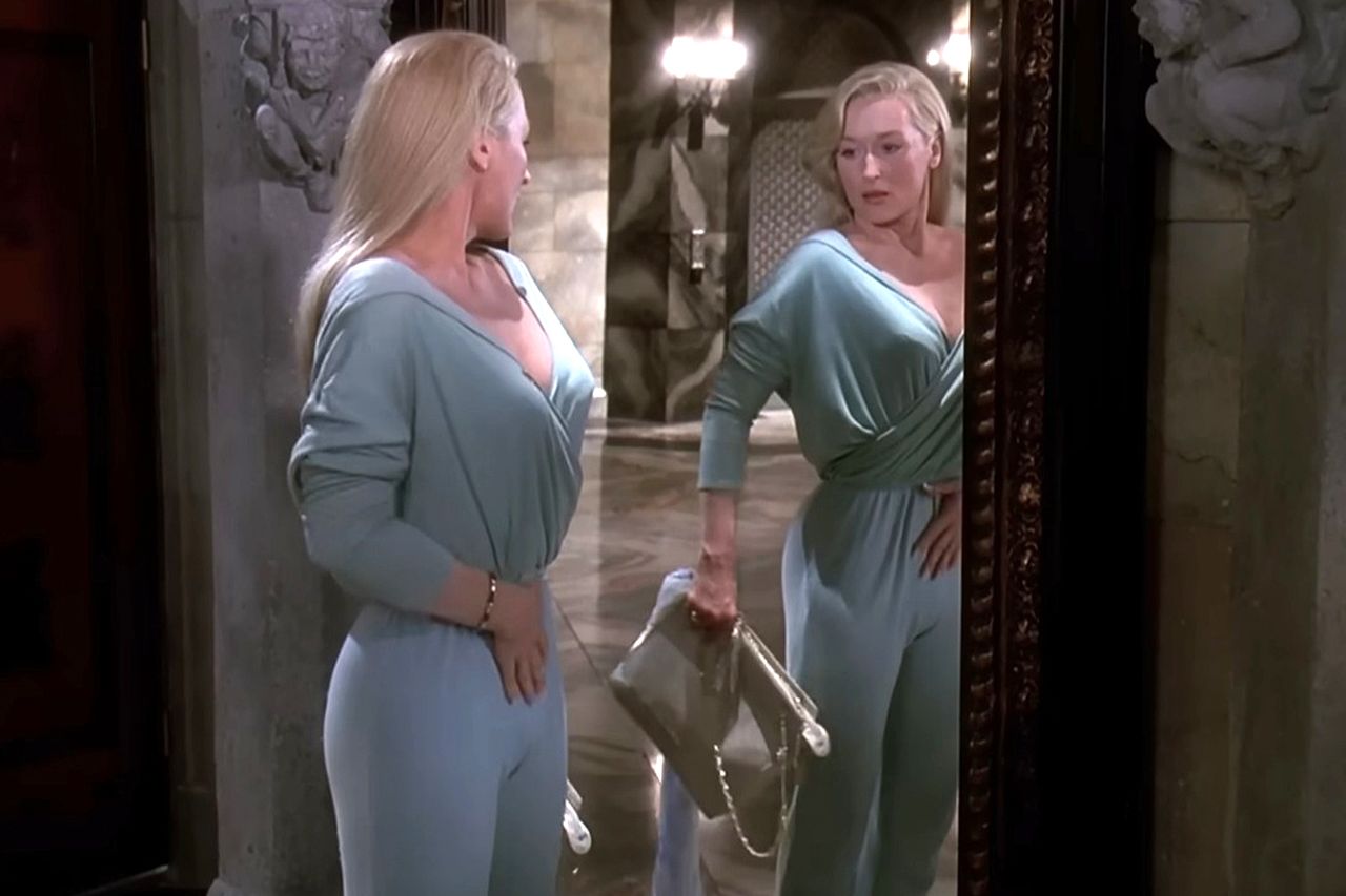 Meryl Streep como Madeline em “Death Becomes Her”Crédito: Universal Pictures