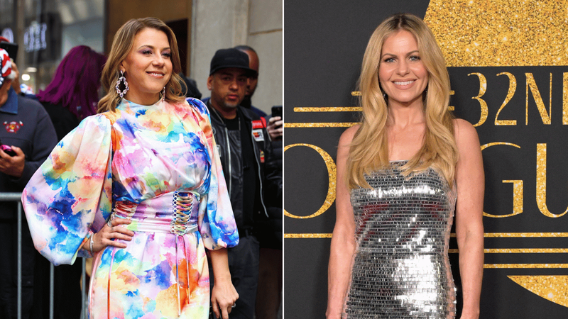 Jodie Sweetin drank for the first time at Candace Cameron Bure's wedding.MEGA