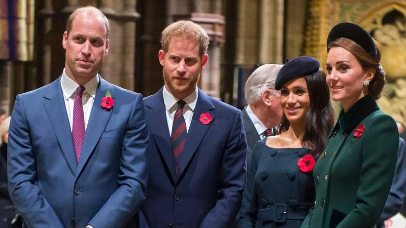 A rixa entre o príncipe Harry e o príncipe William ainda não foi resolvida, seis anos após a saída do duque de Sussex.MEGA
