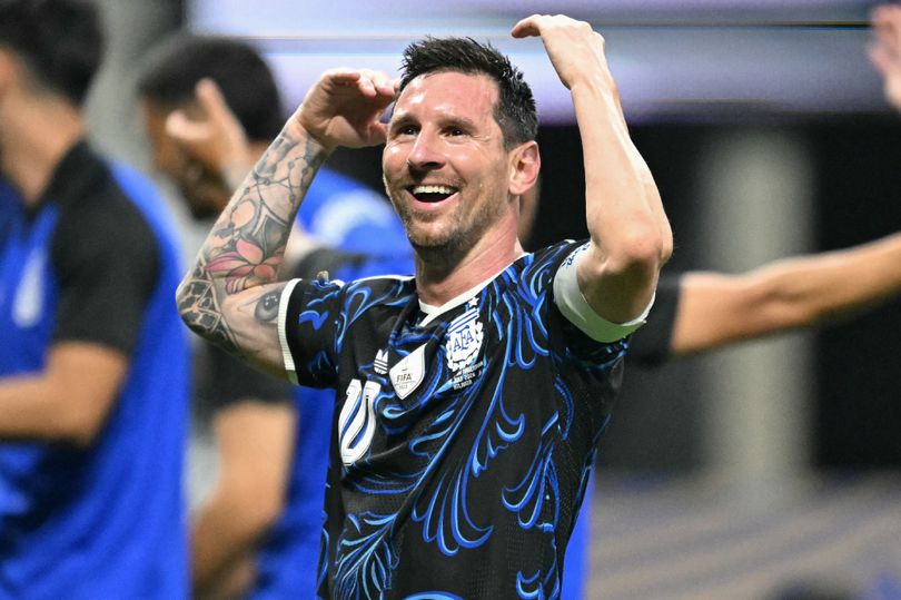 Lionel Messi was overcome with emotion after Argentina's comeback win against England