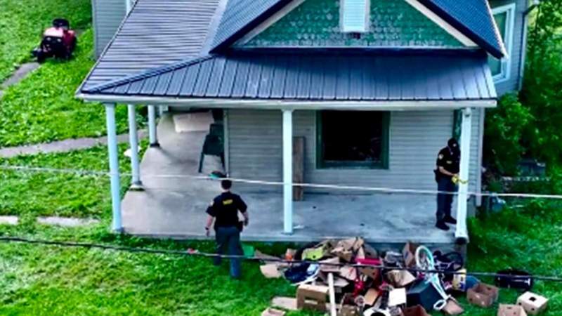 Authorities removed 16 children from the family's rural Ohio property earlier this month.182 Ohmer Street Official crime scene photo
