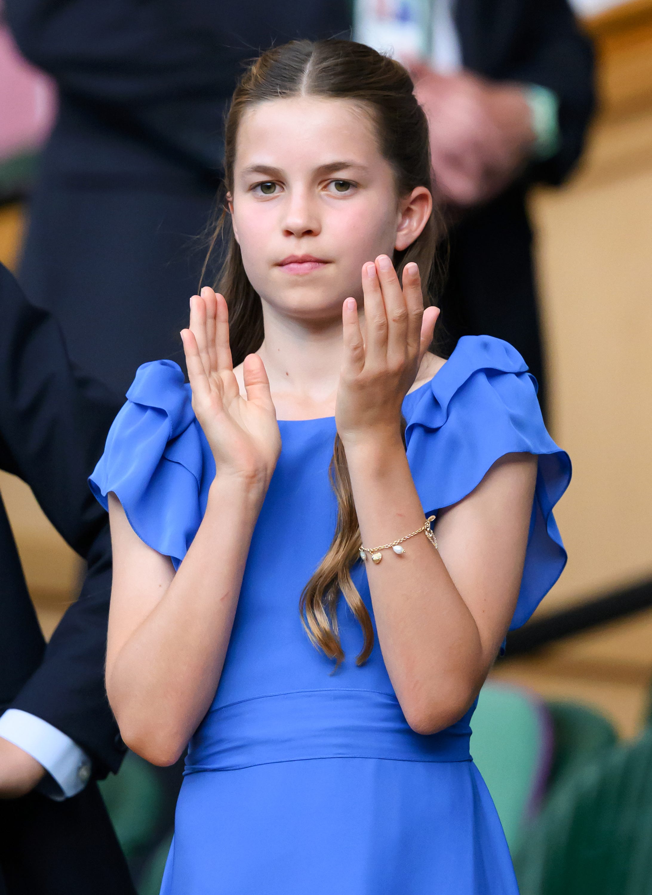 kate middleton blue dress wimbledon Middleton's full length at must have been hot All of Kate Middleton's Wimbledon