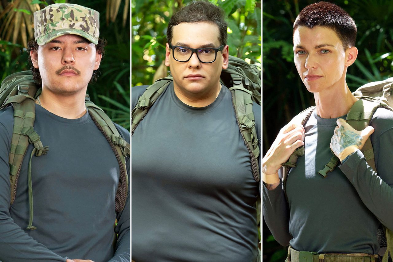Collin Gosselin, George Santos y Ruby Rose por 'Fuerzas especiales'Crédito: FOX (3)