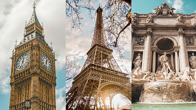 London, Paris, Rome: Comparing Europe's Top City Breaks