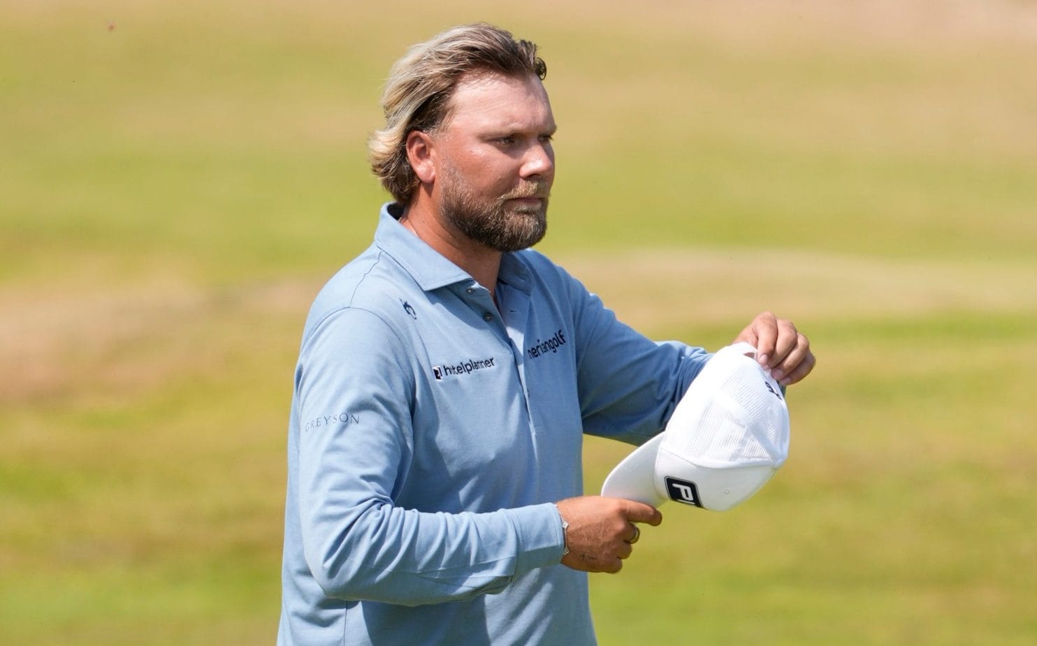 daniel brown golf cigarette butts fail at The Open Royal Birkdale highlights Golfer Daniel Brown smokes cigarettes