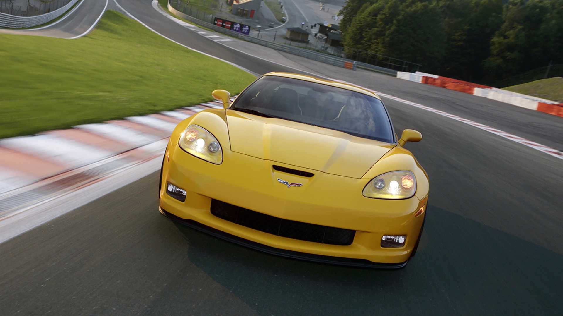 2007 Chevrolet Corvette Z06 sprijeda
