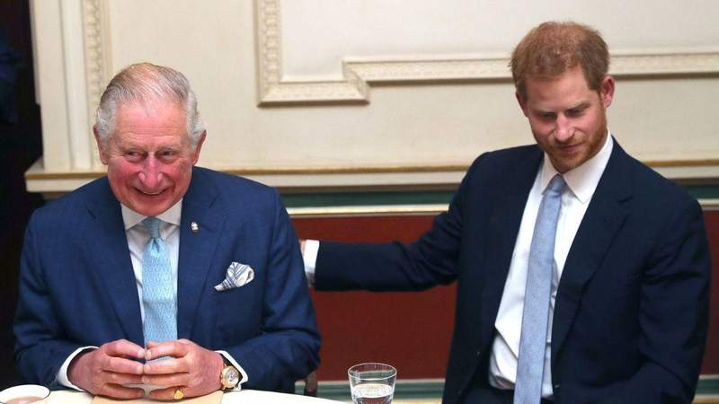 Prince Harry enjoyed a reunion with King Charles during a UK visit.MEGA