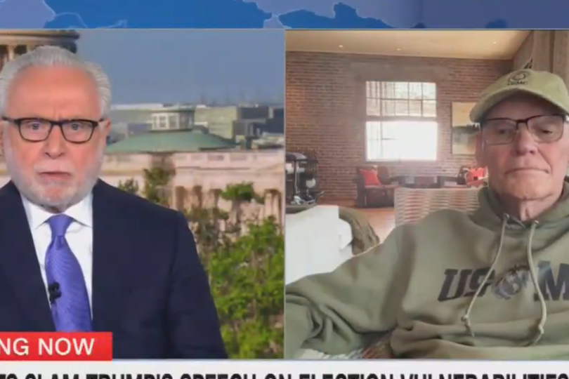James Carville and Wolf Blitzer