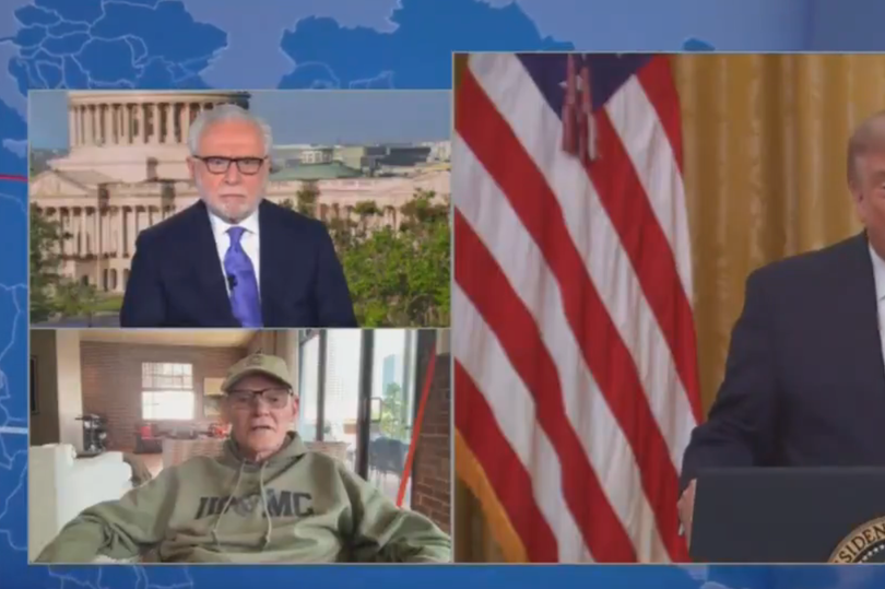 James Carville, Donald Trump, and Wolf Blitzer