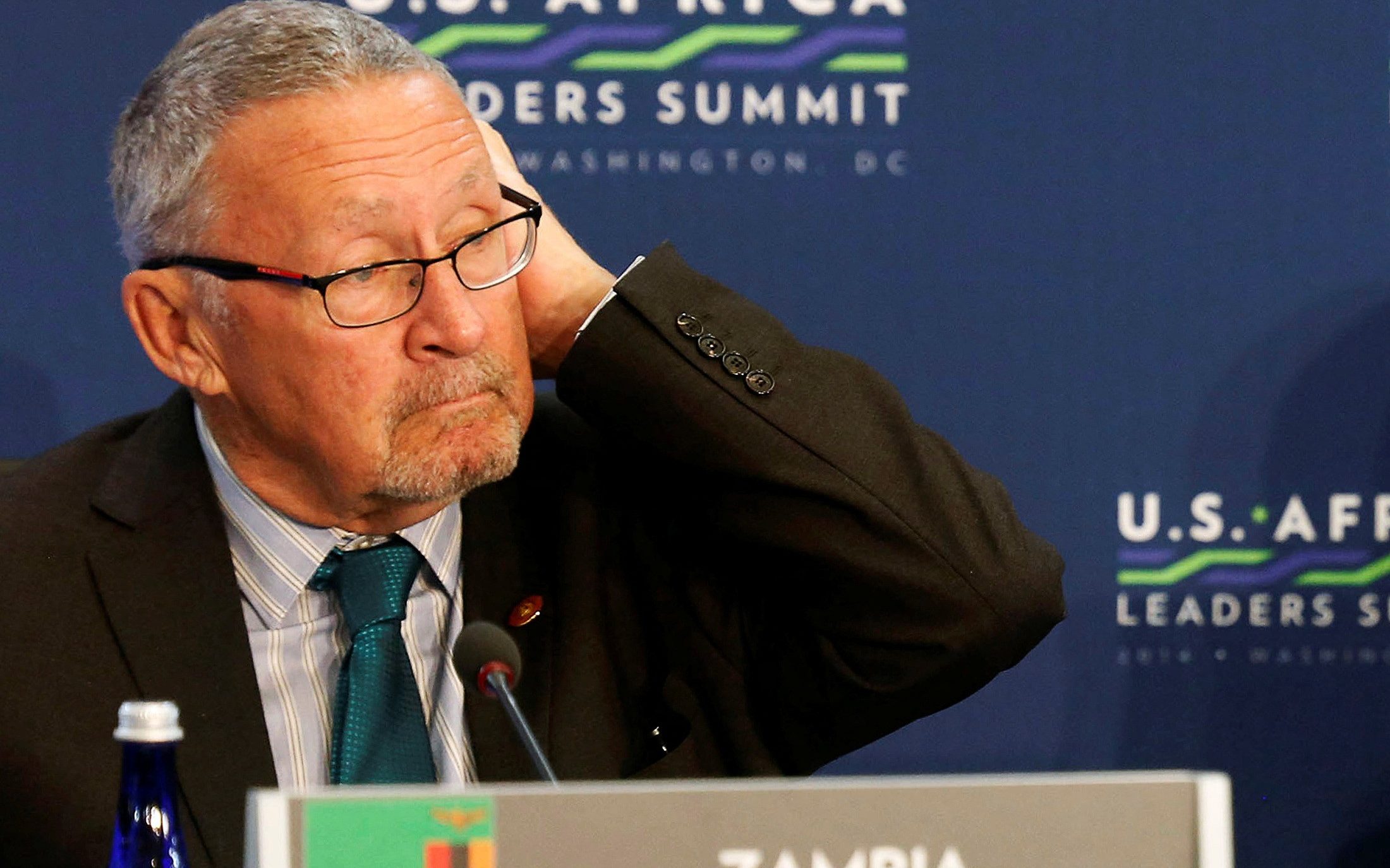 Scott at the US-Africa Leaders Summit in 2014