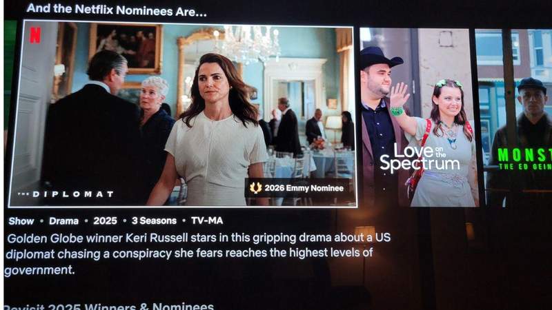 Netflix snubbed 'With Love, Meghan' from their celebration of 2026 Emmy nominated shows. Netflix