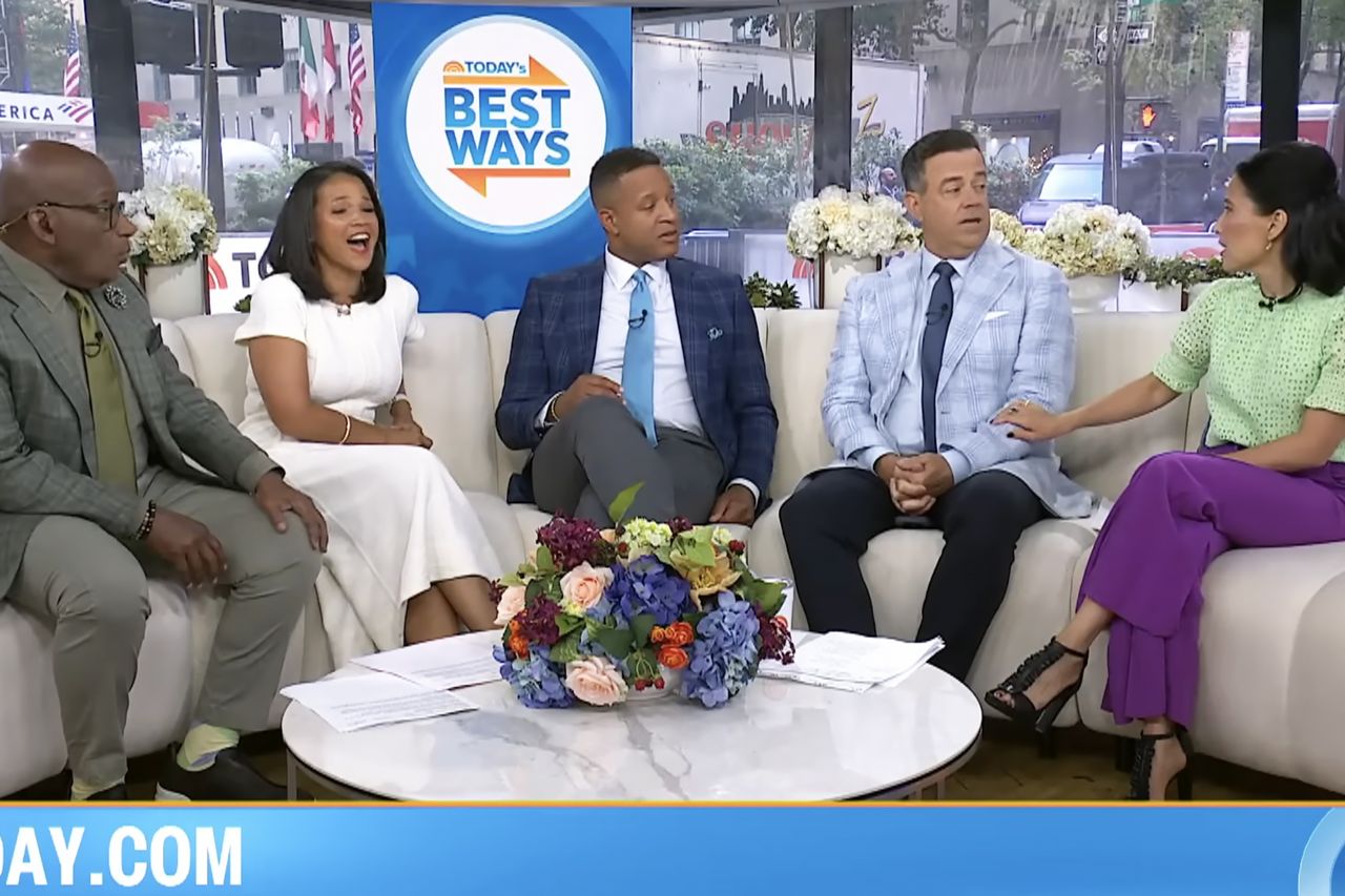 Vicky Nguyen, Carson Daly and the rest of the Today show crewCredit: NBC