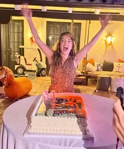 Billie Lourd celebrating her birthdayCredit: praisethelourd/Instagram