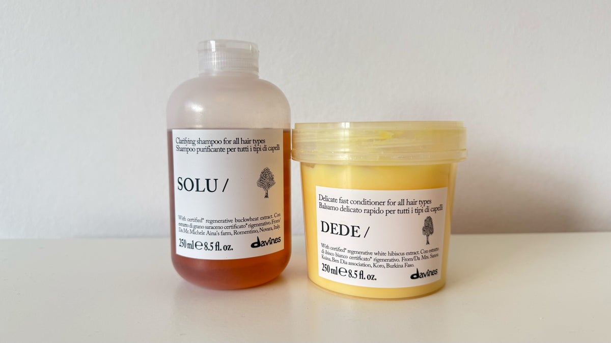 We tried Davines's essential haircare on multiple hair types