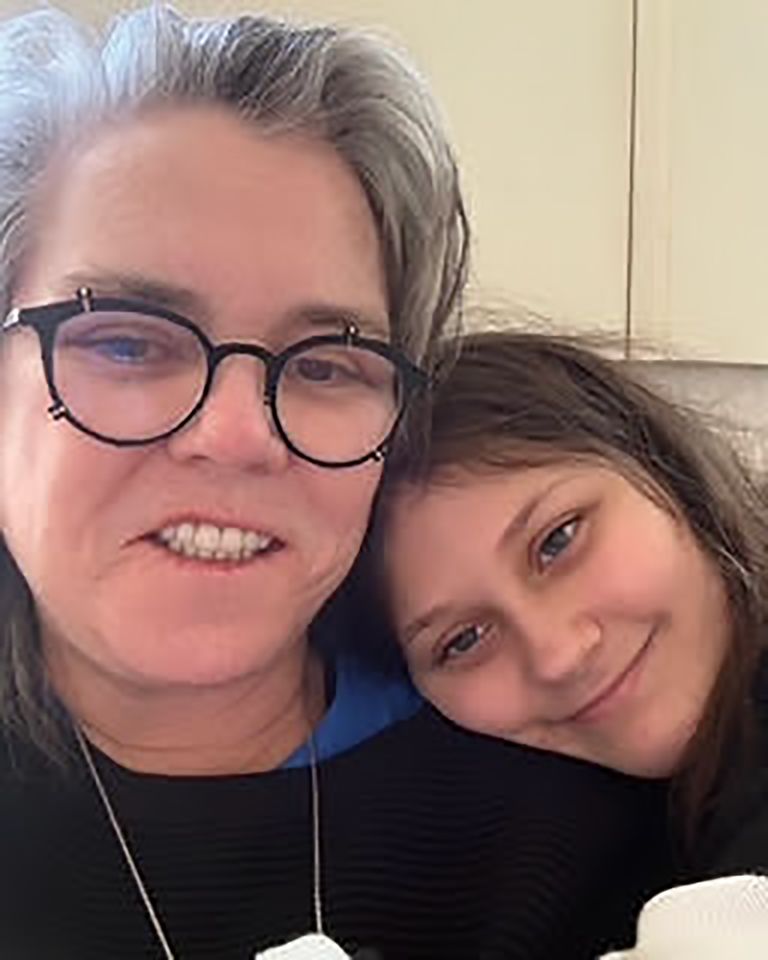 Rosie O'Donnell e ClayCrédito: Cortesia