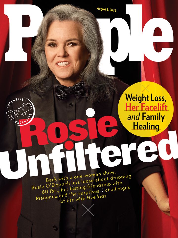 Rosie O'Donnell na capa da PEOPLECrédito: Allison Michael Orenstein