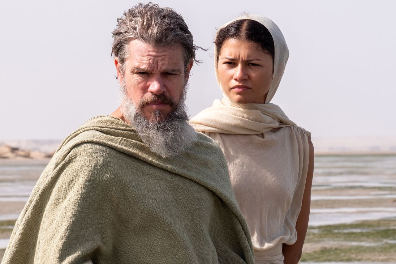 Matt Damon and Zendaya in ‘The Odyssey’Credit: Melinda Sue Gordon/Universal Studios