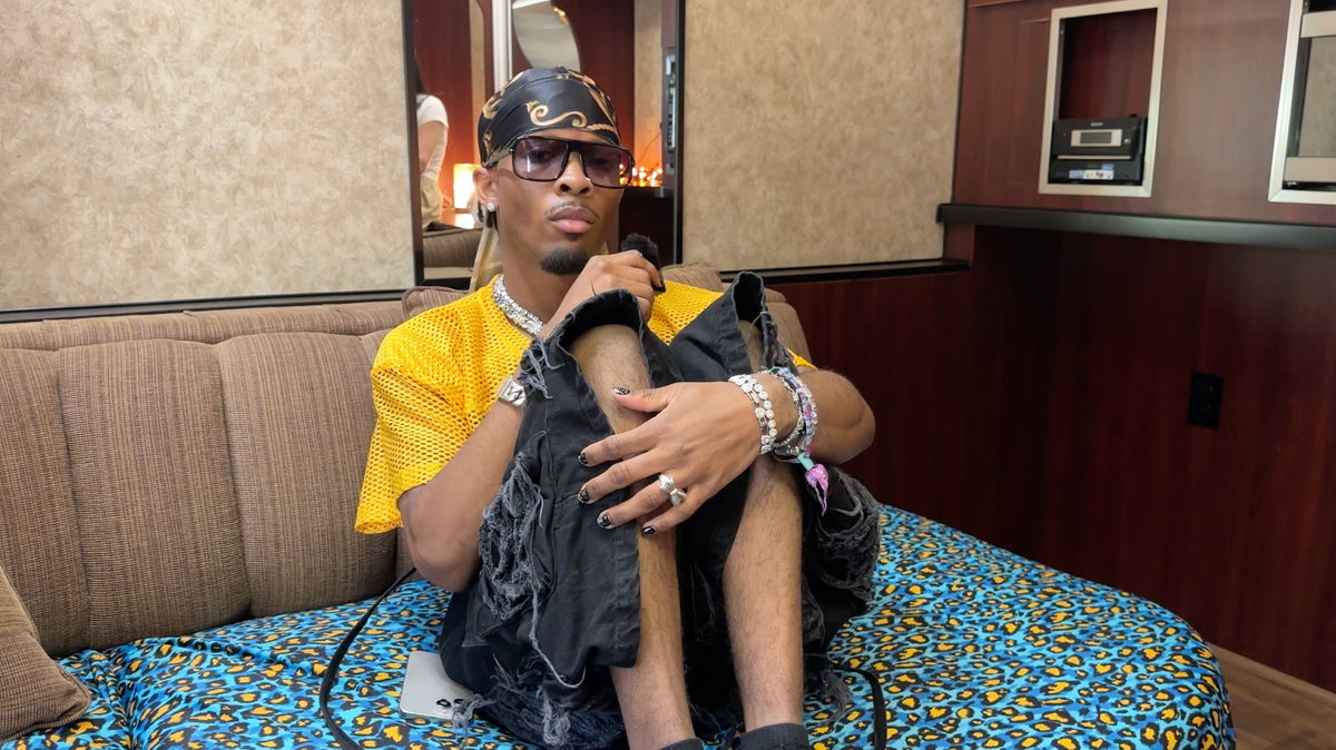D4vd began making music for YouTube videos he created of the video game Fortnite (AP Photo/Liam McEwanAP)