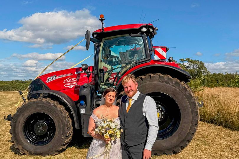 The stunning celebration was planned by Kerry Poulter Weddings & Events