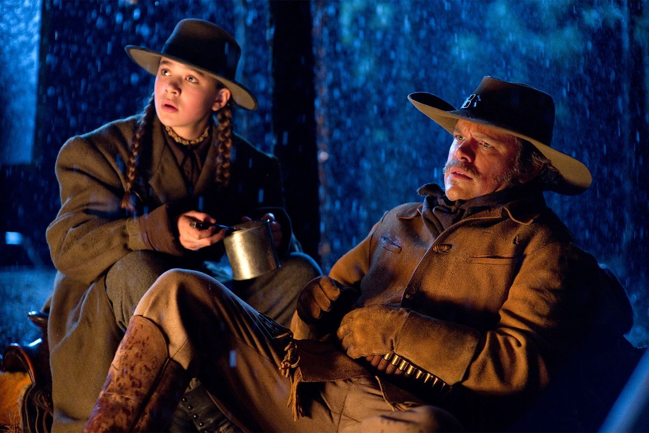 Hailee Steinfeld and Matt Damon in ‘True Grit’Credit: Wilson Webb/Paramount