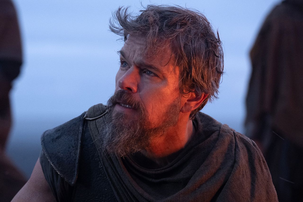 Matt Damon as Odysseus in ‘The Odyssey’Credit: Melinda Sue Gordon/Universal Pictures