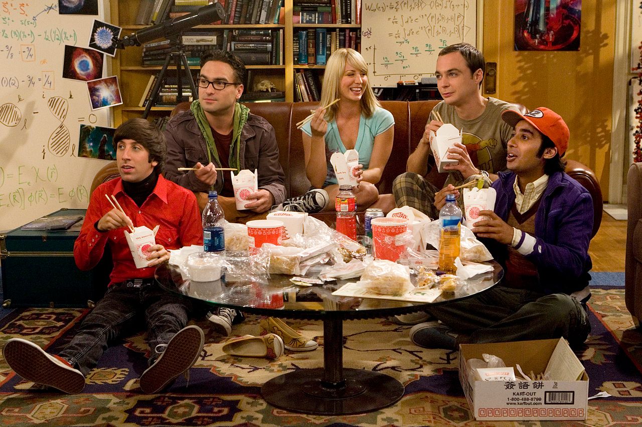 From left: Simon Helberg, Johnny Galecki, Kaley Cuoco, Jim Parsons, Kunal Nayyar in &lsquo;The Big Bang Theory&rsquo;Credit: Monty Brinton/CBS