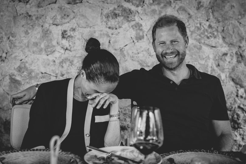 Meghan Markle comparte dulces fotos del príncipe Harry