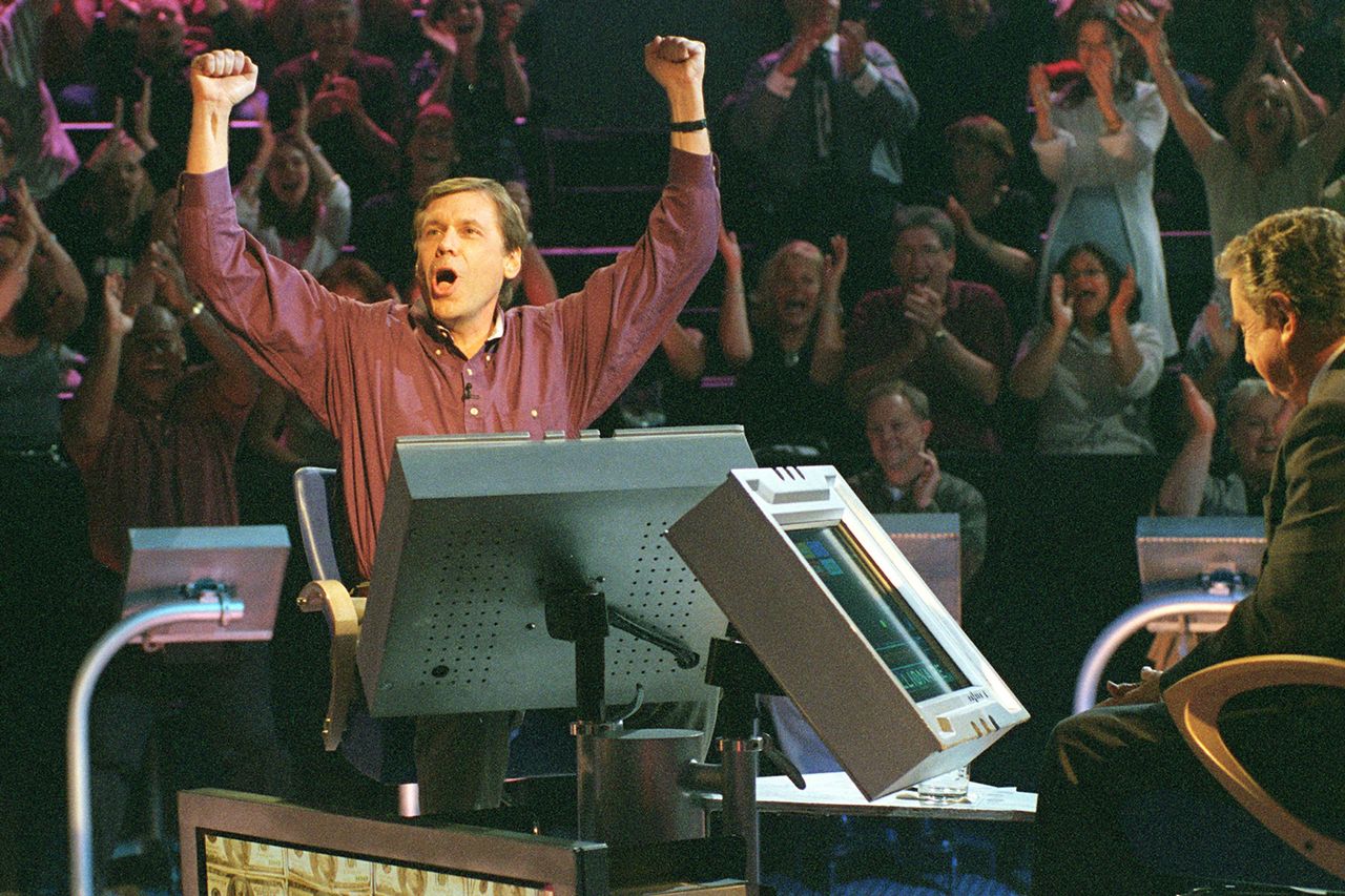 Ed Toutant on Who Wants to be a Millionaire?Credit: ABC Photo Archives/Disney General Entertainment Content via Getty